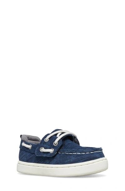 Sperry Kids' Sea Ketch Jr Washable Slip-on Shoe In Blue