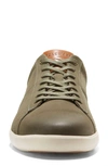 Cole Haan Reagan Sneaker In Tea Leaf Nubuck/ Ivory