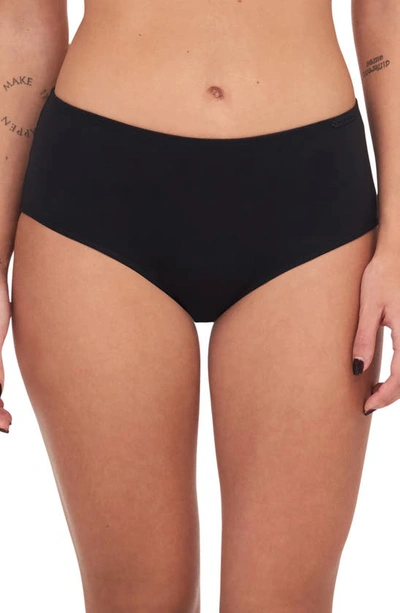 Chantelle Lingerie Essential Leakproof Period Absorbency Hipster Panties In Black-11