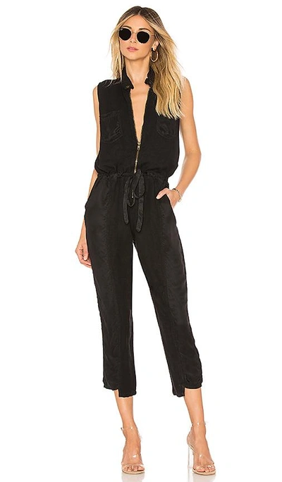 Yfb Clothing Linette Jumpsuit In Black