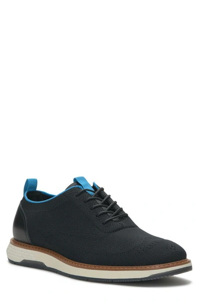 Vince Camuto Staan Knit Oxford Trainer In Black