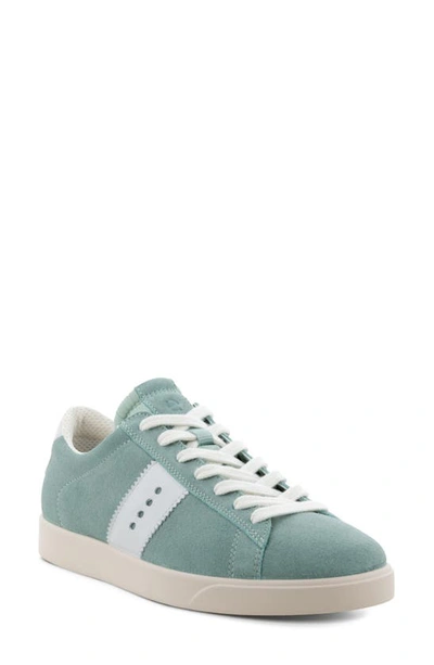 Ecco Street Lite Retro Sneaker In Green