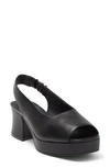 Jeffrey Campbell Extendo Slingback Platform Sandal In Black
