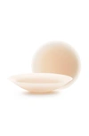Bristols 6 Skin Reusable Adhesive Nipple Covers In Cream