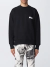 Msgm Sweatshirt Clothing In Black