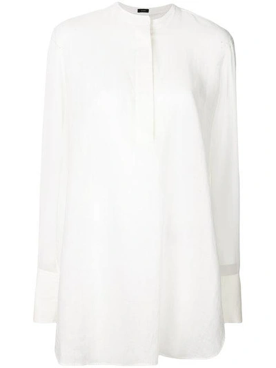 Joseph Collarless Blouse