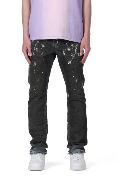 Purple Brand Men's Painters Straight-fit Stretch Jeans In Waxed Indigo