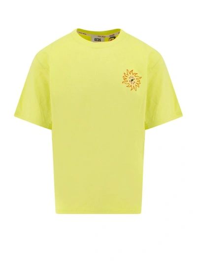 Gcds T-shirt In Yellow