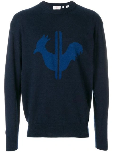 Rossignol Printed Sweater In Blue