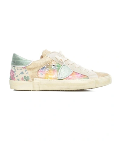 Philippe Model Prsx Low Sneaker In Multicolor