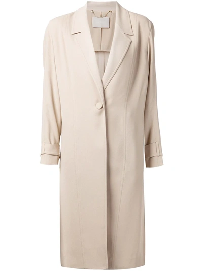 Jason Wu 'cady' Coat In Neutrals