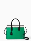 Kate Spade Cameron Street Candace Satchel In Emerald Ring