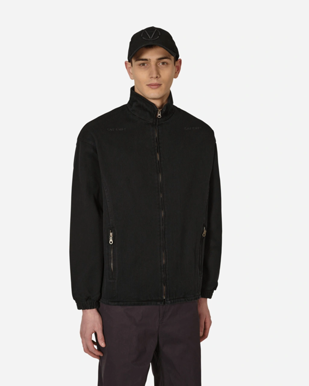 Cav Empt Heavy Cotton Cd Zip Jacket In Black | ModeSens