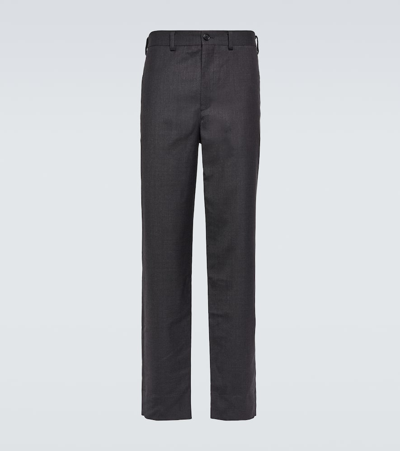 Undercover Zipper Trousers In Charcoal