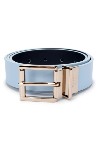 Kate Spade Reversible Belt In Pale Hydrangea