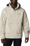 Columbia Boundary Springs Waterproof Rain Jacket In Ancient Fossil
