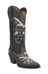 Dingo Full Bloom Western Boot In Black