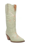 Dingo Full Bloom Western Boot In Mint