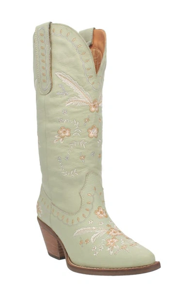 Dingo Full Bloom Western Boot In Mint