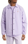 Dickies Oakport Nylon Coach Jacket In Lilacs