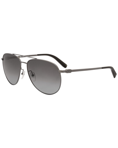 Ferragamo Men's Sf157s 53mm Sunglasses In Grey