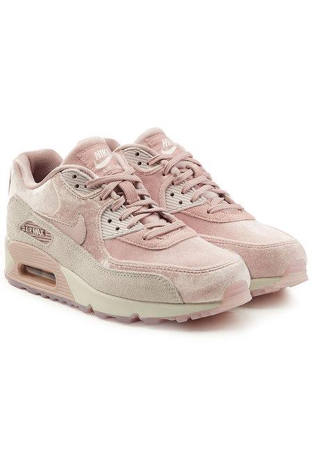 Nike Air Max 90 Suede Sneakers In Pink Modesens