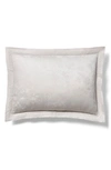 Ralph Lauren Bethany Jacquard Organic Cotton Pillow Sham In Platinum