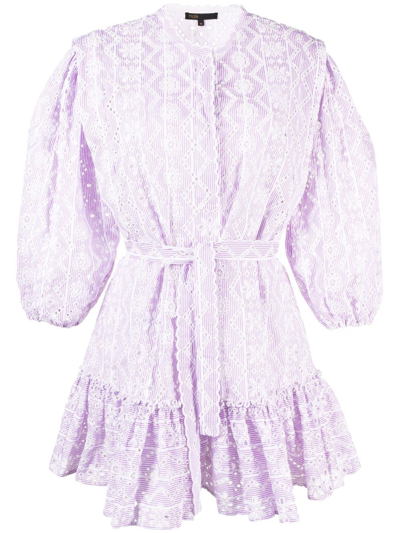 Maje Rosiry Minikleid In Parma Violet ModeSens