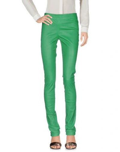 Philipp Plein Casual Pants In Green