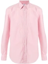 Aspesi Long Sleeved Shirt In Pink