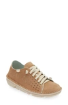 On Foot Perforated Sneaker In Bison