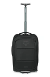 Osprey Ozone 2-wheel 40-liter Carry-on Suitcase In Black