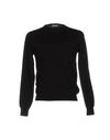 Paolo Pecora Sweaters In Black