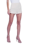 L Agence Jude Linen Sailor Shorts In Oat