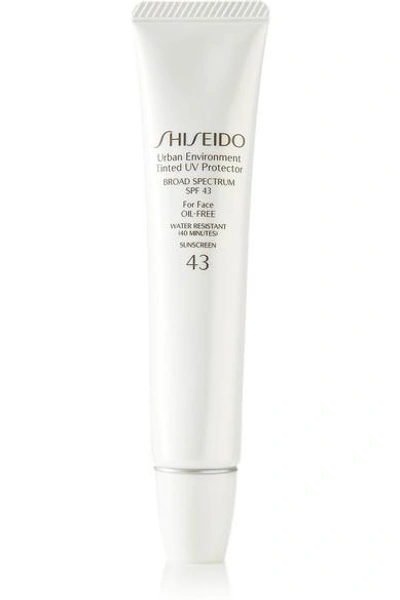 Shiseido Sun Urban Environment Tinted Uv Protector Spf43 - Shade 1, 30ml In Colorless