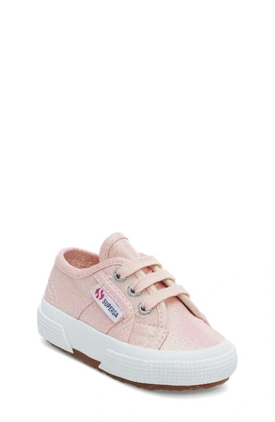 Superga Kids' 2750 Metallic Sneaker In Pink Ish Iridescent