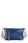 Isabel Marant Nessa Leather Shoulder Bag In Blue