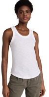 Madewell Faro Whisper Tank In Optic White