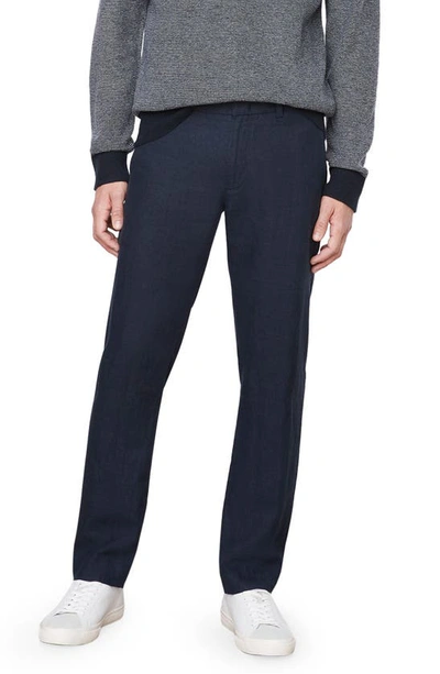 Vince Men's Griffith Relaxed Hemp Pants In Blue