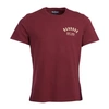 Barbour T-shirt In Ruby