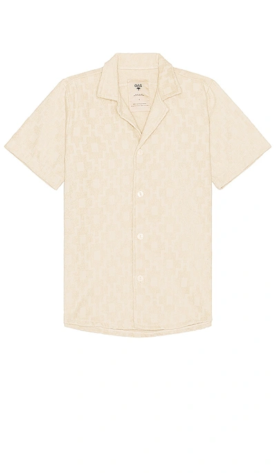 Oas Beige Machu Cuba Terry Shirt