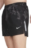 Nike Men's Dri-fit Run Division Stride 4" Brief-lined Running Shorts In Black