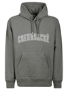 Ami Alexandre Mattiussi Hoodie Mit Coeur Sacre-stickerei In Grey