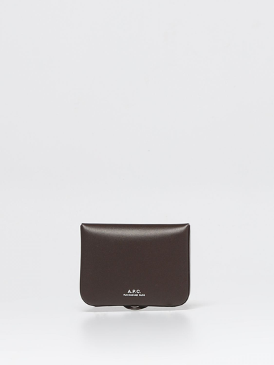 A.p.c. Josh Wallet In Mud