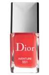 Dior Vernis Couture Color, Gel Shine & Long Wear Nail Lacquer In 551 Aventure
