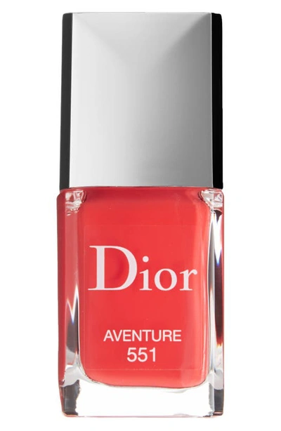 Dior Vernis Couture Color, Gel Shine & Long Wear Nail Lacquer In 551 Aventure
