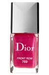 Dior Vernis Couture Colour Gel-shine & Long-wear Nail Lacquer In 769 Front Row