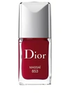 Dior Vernis Couture Colour Gel-shine & Long-wear Nail Lacquer In 853 Massa