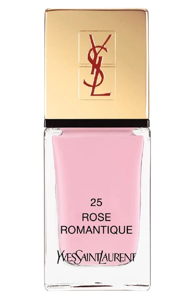 Saint Laurent La Laque Couture Nail Lacquer - 25 Rose Romantique