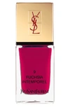 Saint Laurent La Laque Couture Nail Lacquer - 9 Fuchsia Intemporel